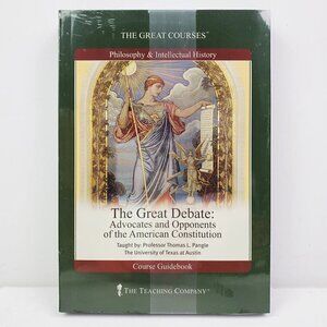 Great Debate Advocates Opponents American Constitution DVDs Guidebook Sealed